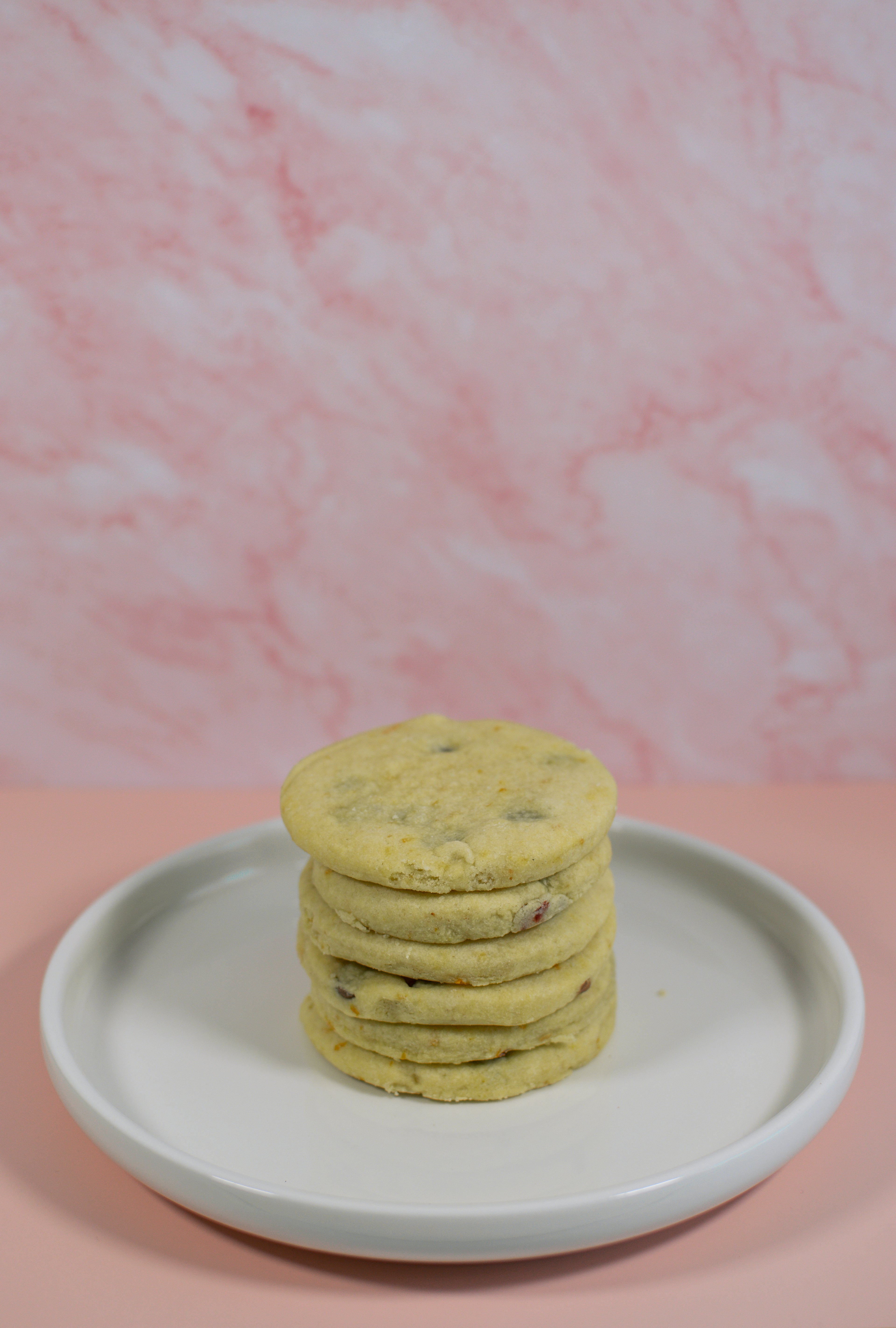 Chocolade Oranje Shortbread Koekjes