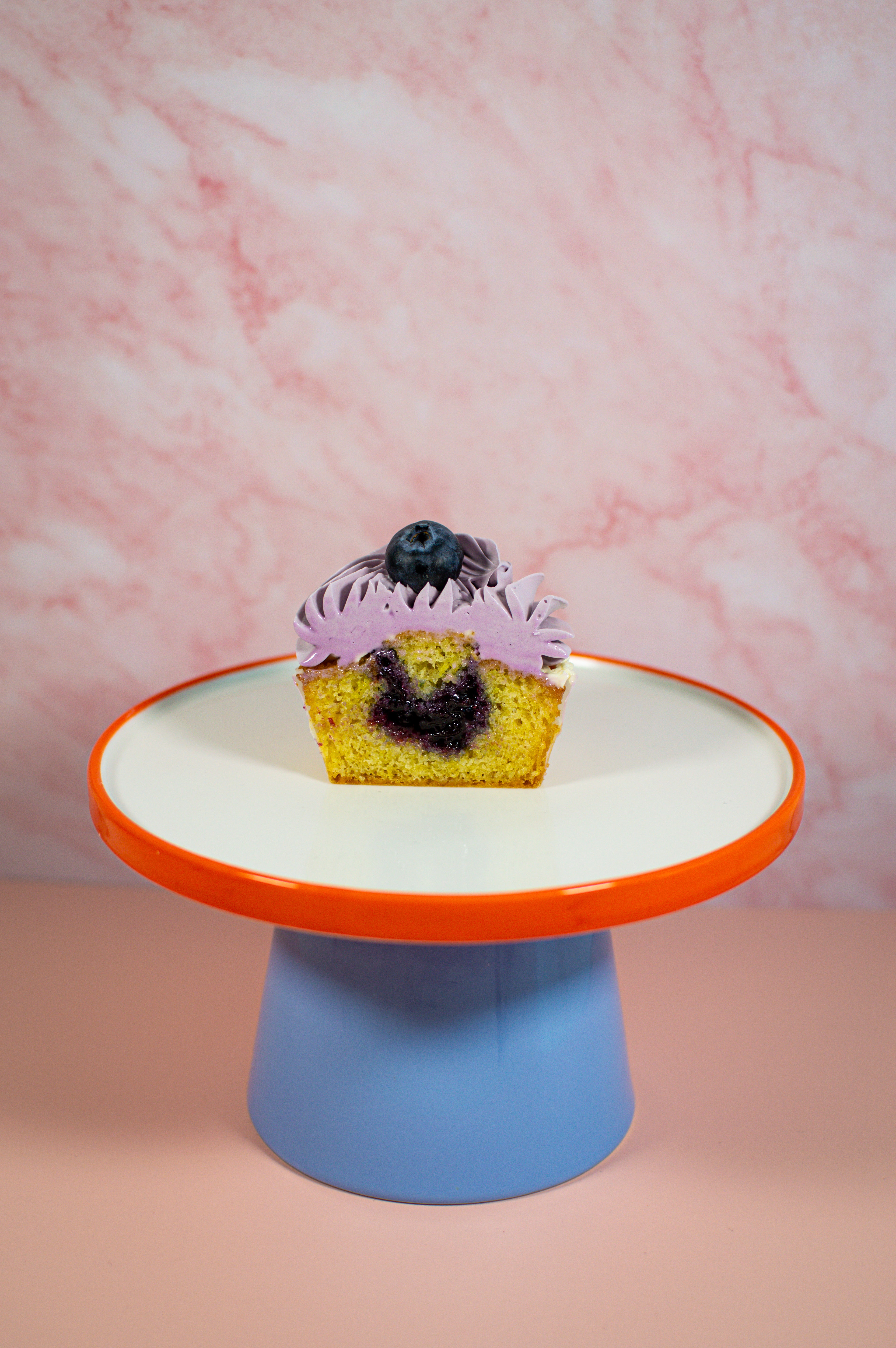 Blauwbessen Cupcakes